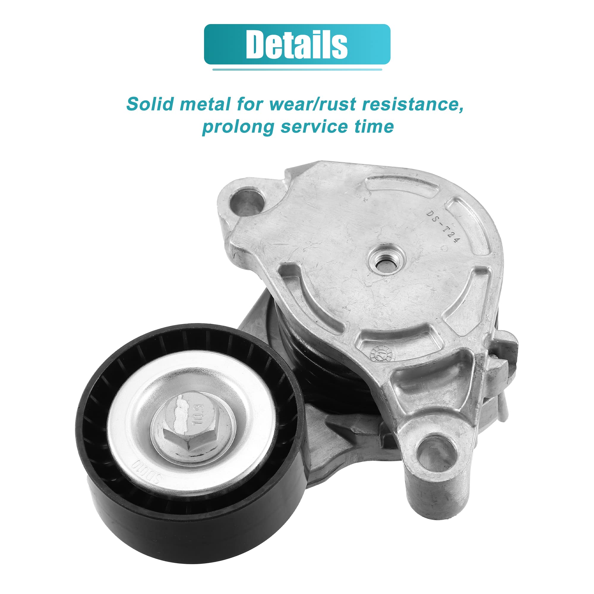 Amazon.com: X AUTOHAUX Belt Tensioner Assembly 11288600357